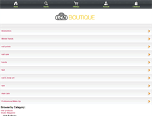 Tablet Screenshot of lcnboutique.com